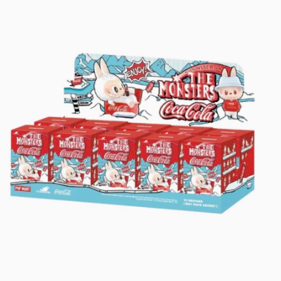 Pop Mart The Monsters Labubu Coca-Cola Series Sealed Case